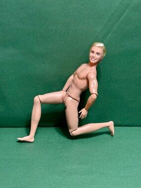 Barbie The Movie Perfect Day Ken Doll (Ryan Gosling face mold) Mattel 2024 NUDE